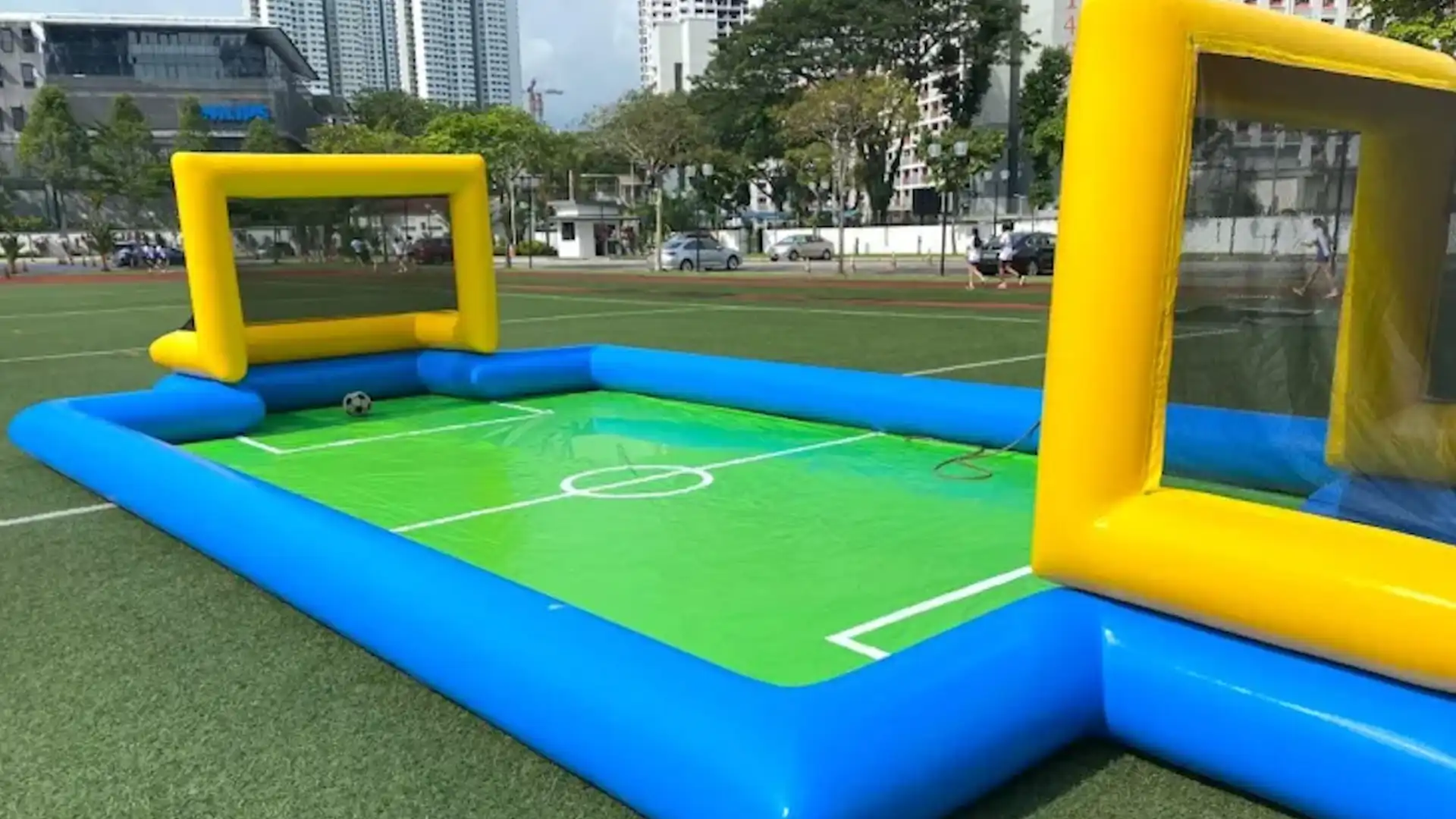 Water Soccer Inflatable Rental Singapore FunCo